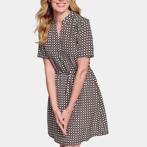 Johnston & Murphy Geo Print Dress